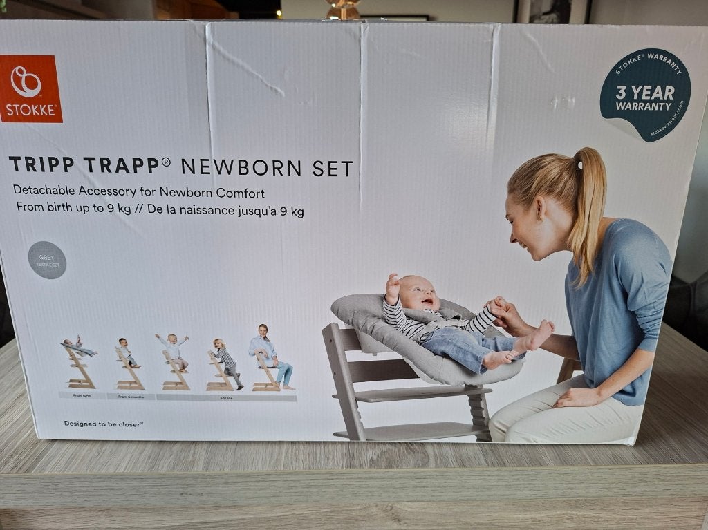 Stokke Tripp Trapp new born set NIEUW, Kinderen en Baby's, Ophalen of Verzenden, Nieuw, Meegroeistoel