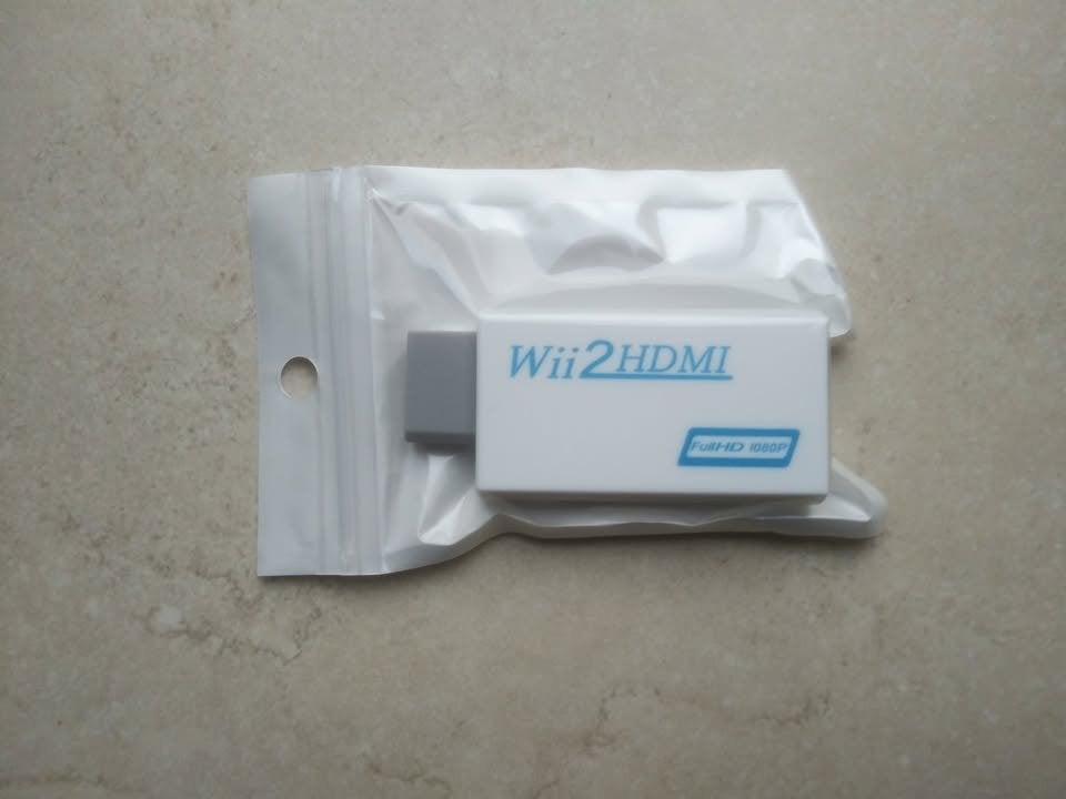 Nouveau convertisseur Wii vers HDMI, blanc ou noir, Wii2HDMI, Enlèvement ou Envoi, Neuf, Sans contrôleur