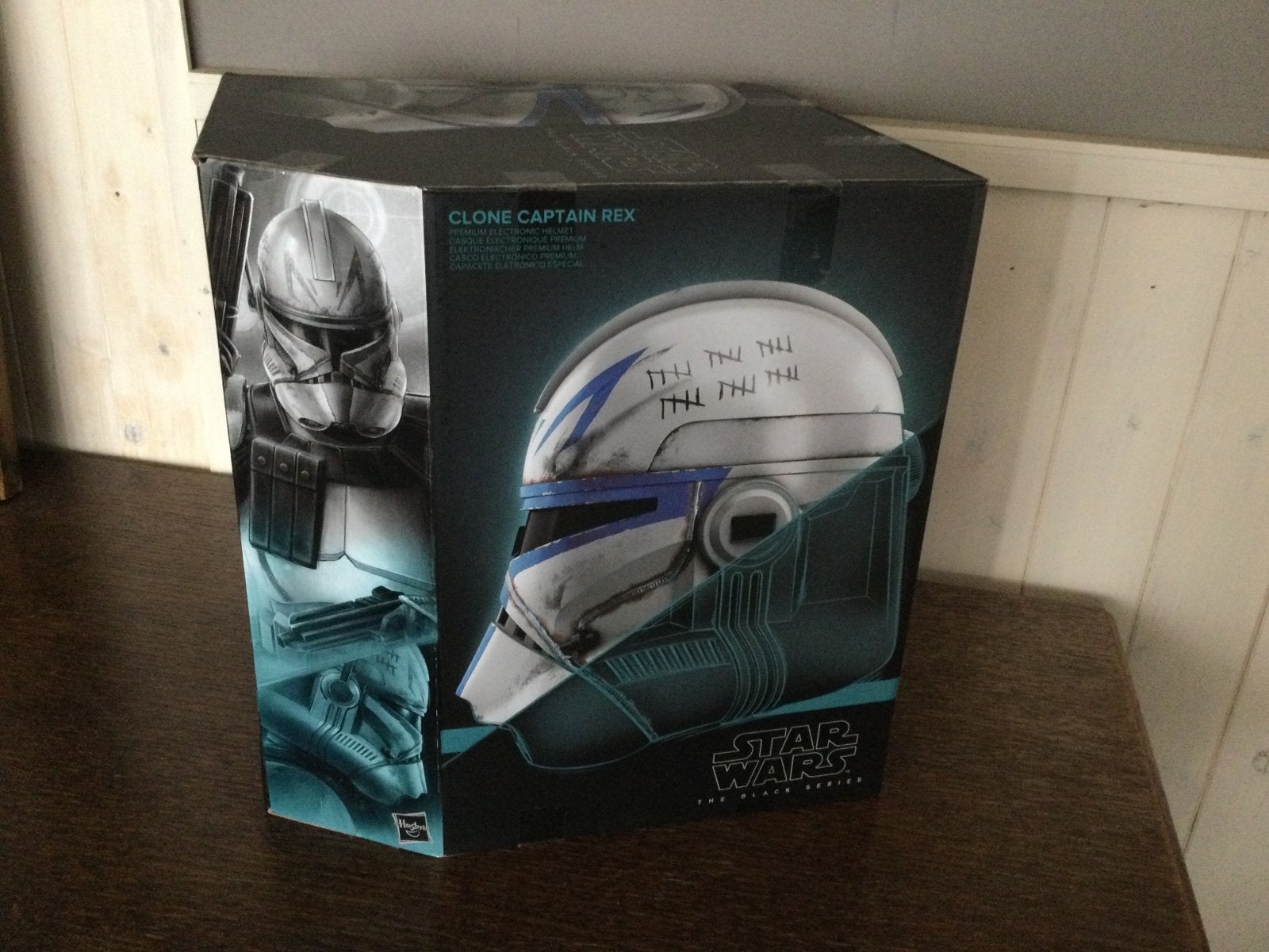 Star Wars The black series helm, Ophalen of Verzenden, Zo goed als nieuw