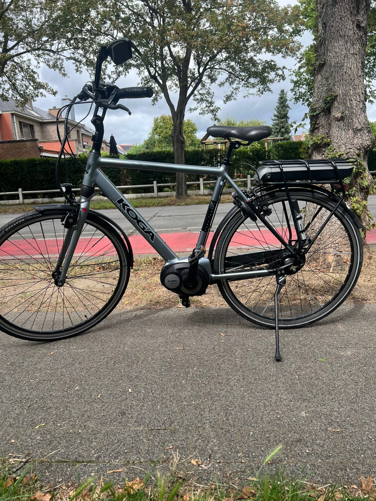 Elektrische heren fiets koga met bosch middenmotor, Ophalen, Zo goed als nieuw