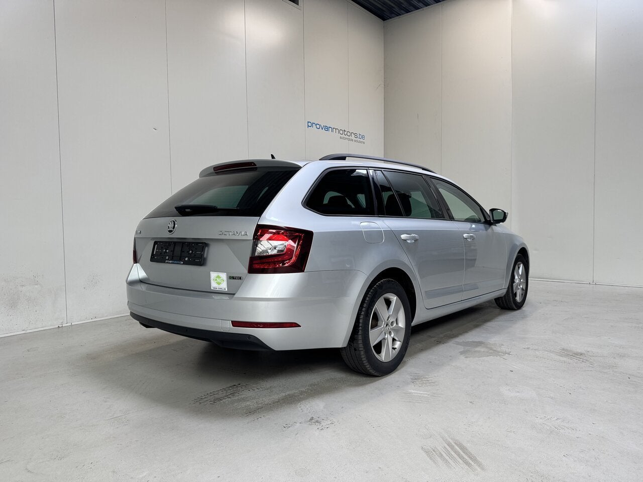 Skoda Octavia 1.5 CNG Autom. - Airco - GPS - Topstaat!, Autos, 0 kg, Argent ou Gris, Achat, Automatique
