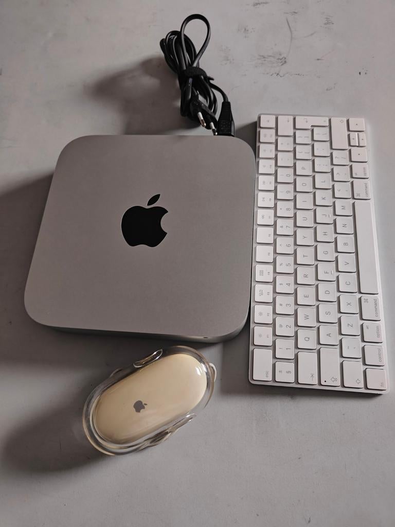 Refurbished MacMini A1347 (High Sierra) + Keyboard A1644, Ophalen, Nvt, HDD, Minder dan 2 Ghz