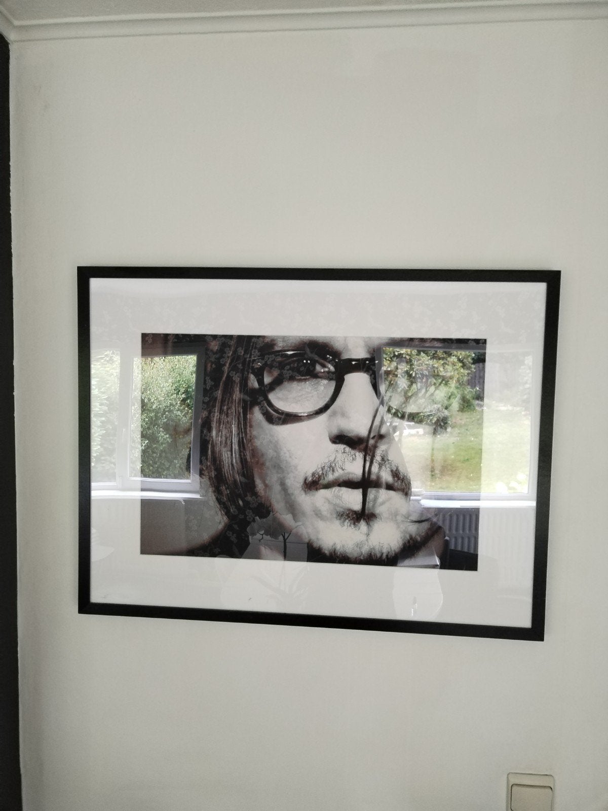 Johnny Depp fotolijst, Antiek en Kunst, Ophalen