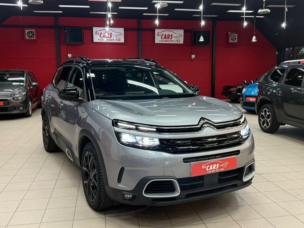 C5 Aircross 1.6 PureTech Shine S**AUTOMATIQUE**NAVI**CAMÉRA*, Autos, Citroën, Cuir, Argent ou Gris, Achat, Entreprise