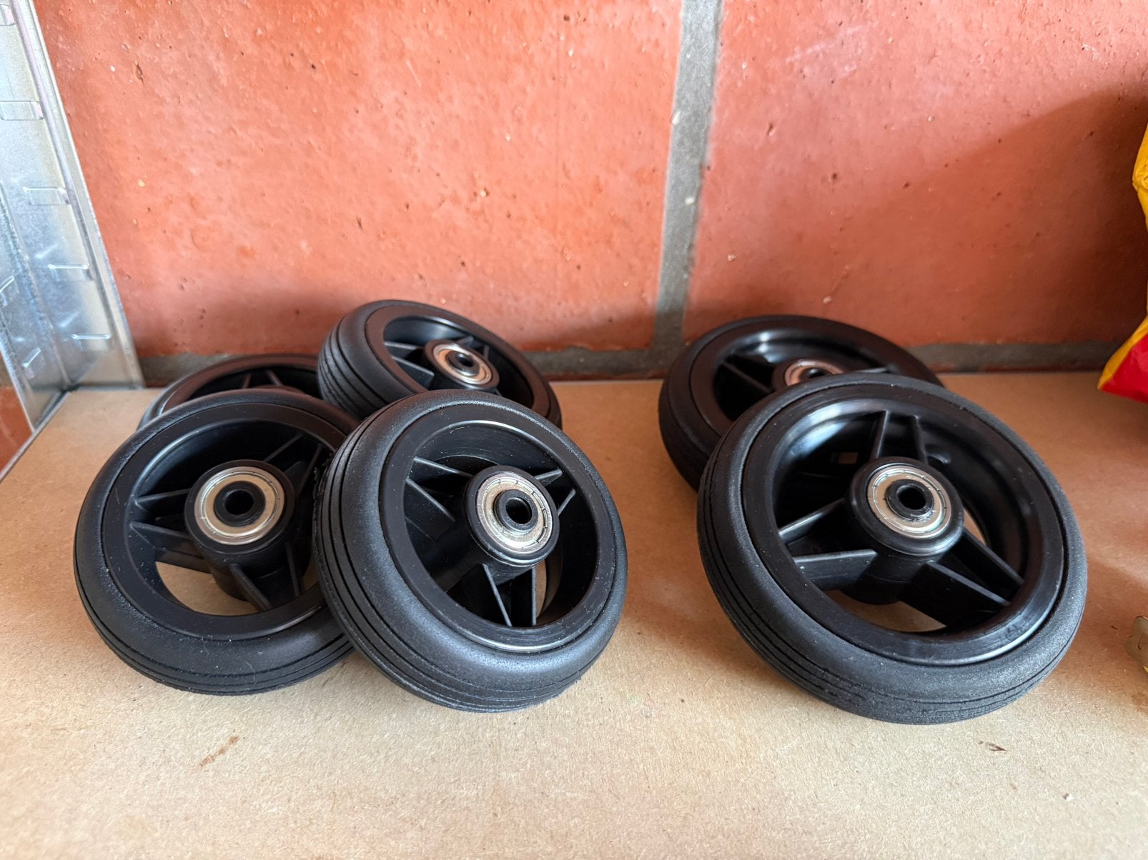 Soft roll voorwielen 4 inch en 5 inch setjes, Ophalen, Nieuw
