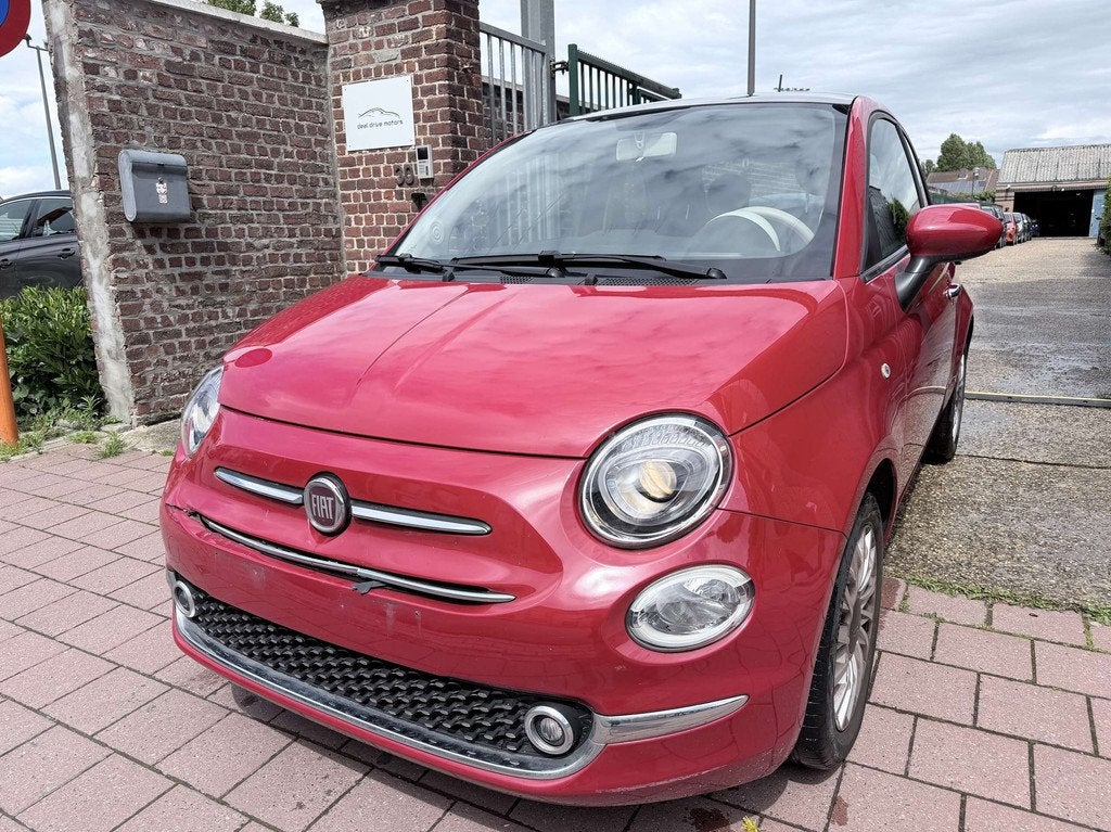 Fiat 500 1.0 I HYBRID | CARPLAY | AIRCO | NAVI | CRUISE, Auto's, 4 zetels, Stof, Gebruikt, Overige kleuren