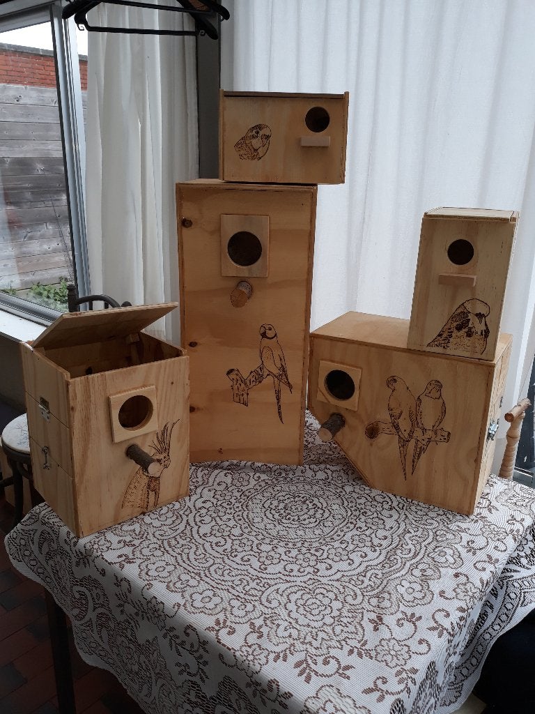 nestblokken, Ophalen