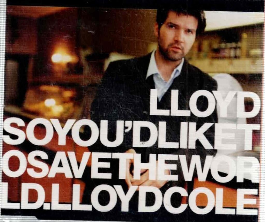 cd  sigel   /  Lloyd Cole – So You'd Like To Save The World, Ophalen of Verzenden