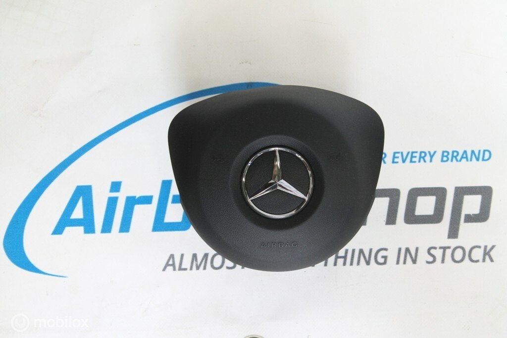 Airbag kit Tableau de bord noir blanc Mercedes CLA, Enlèvement ou Envoi, Utilisé