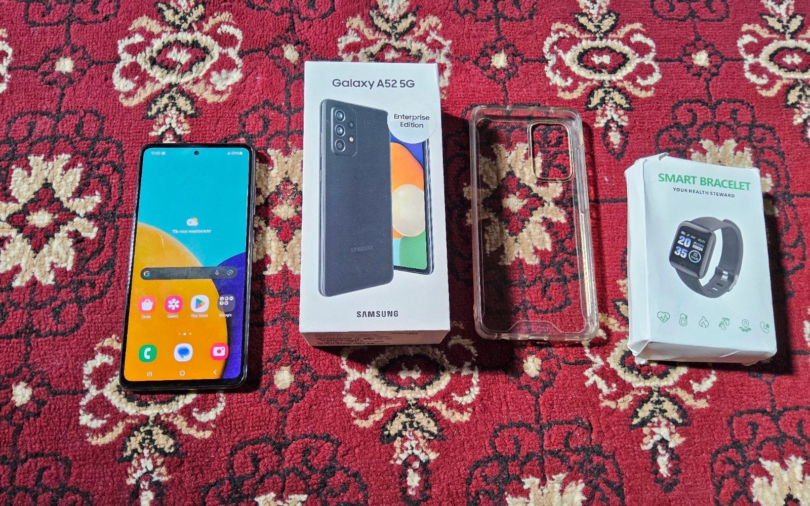 Samsung galaxy A52, 5g Avec accessoires
Avec câble, chargeur, Télécoms, Téléphonie mobile | Samsung, Enlèvement ou Envoi