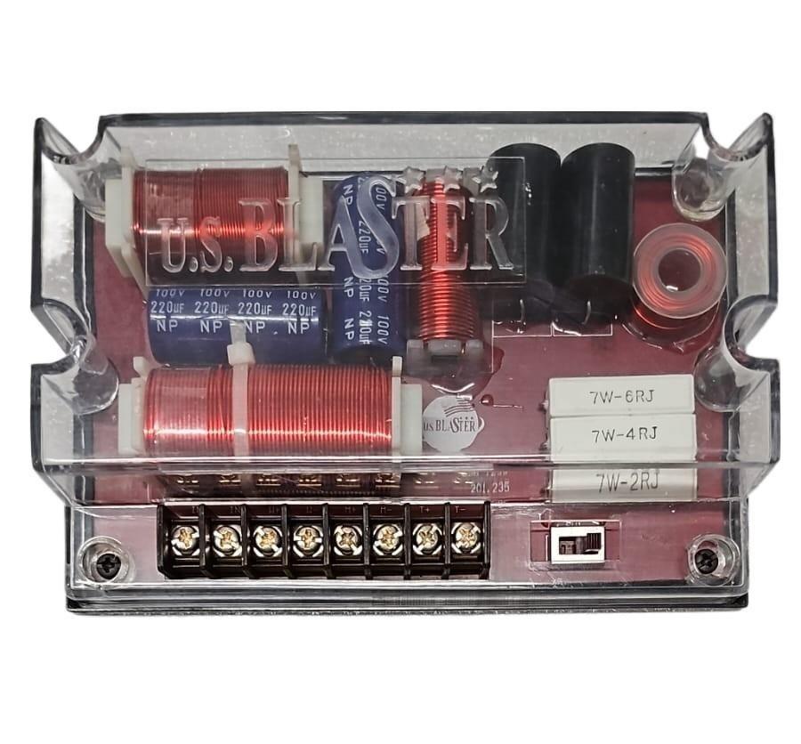 3 Weg High end Crossover 2 x 300 Watt [B35], Ophalen of Verzenden, Nieuw