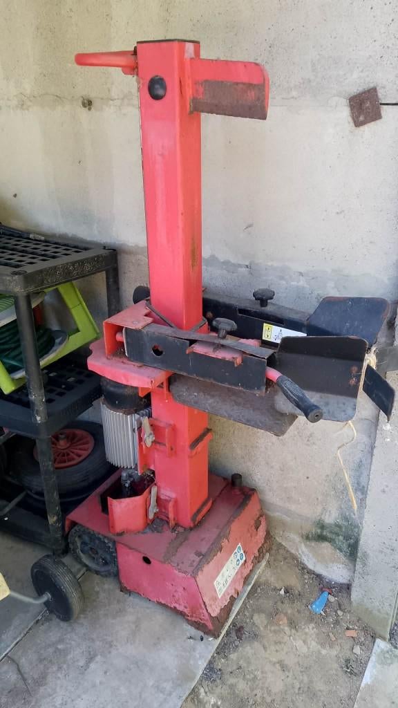 houtkliever, Ophalen, Gebruikt, Elektrisch, Staand