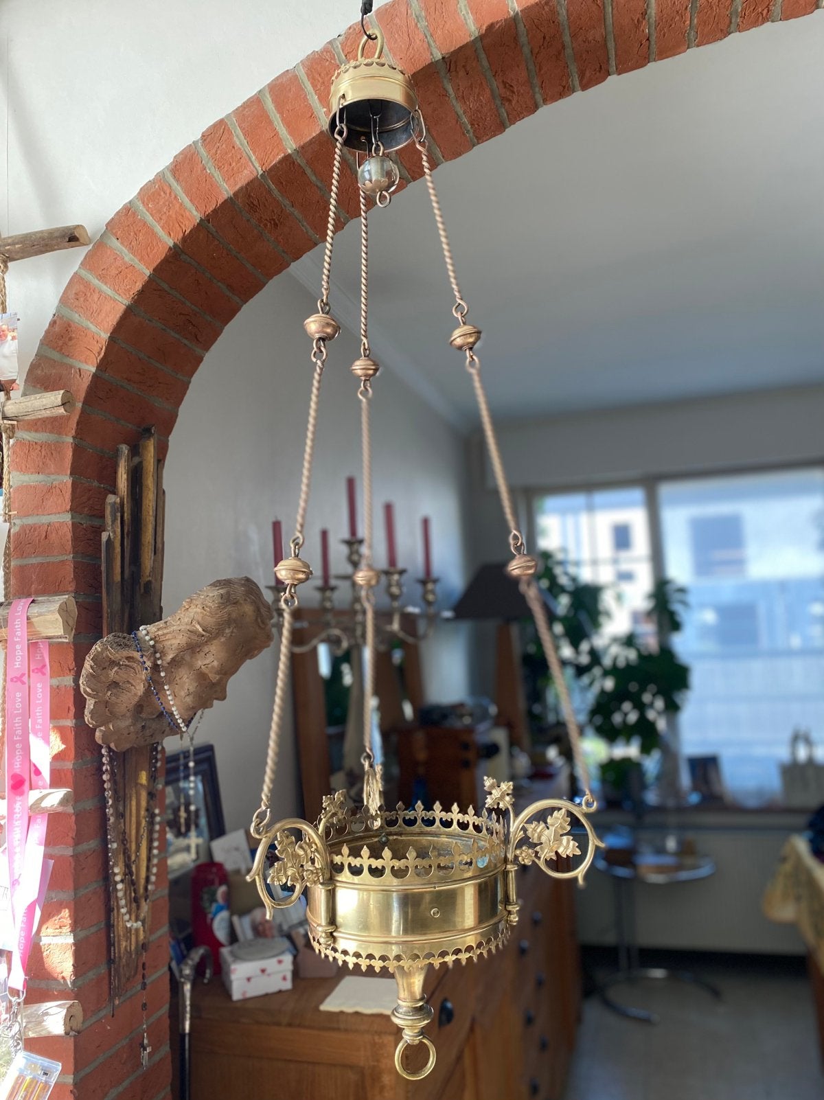 Godslamp, Antiek en Kunst, Ophalen of Verzenden