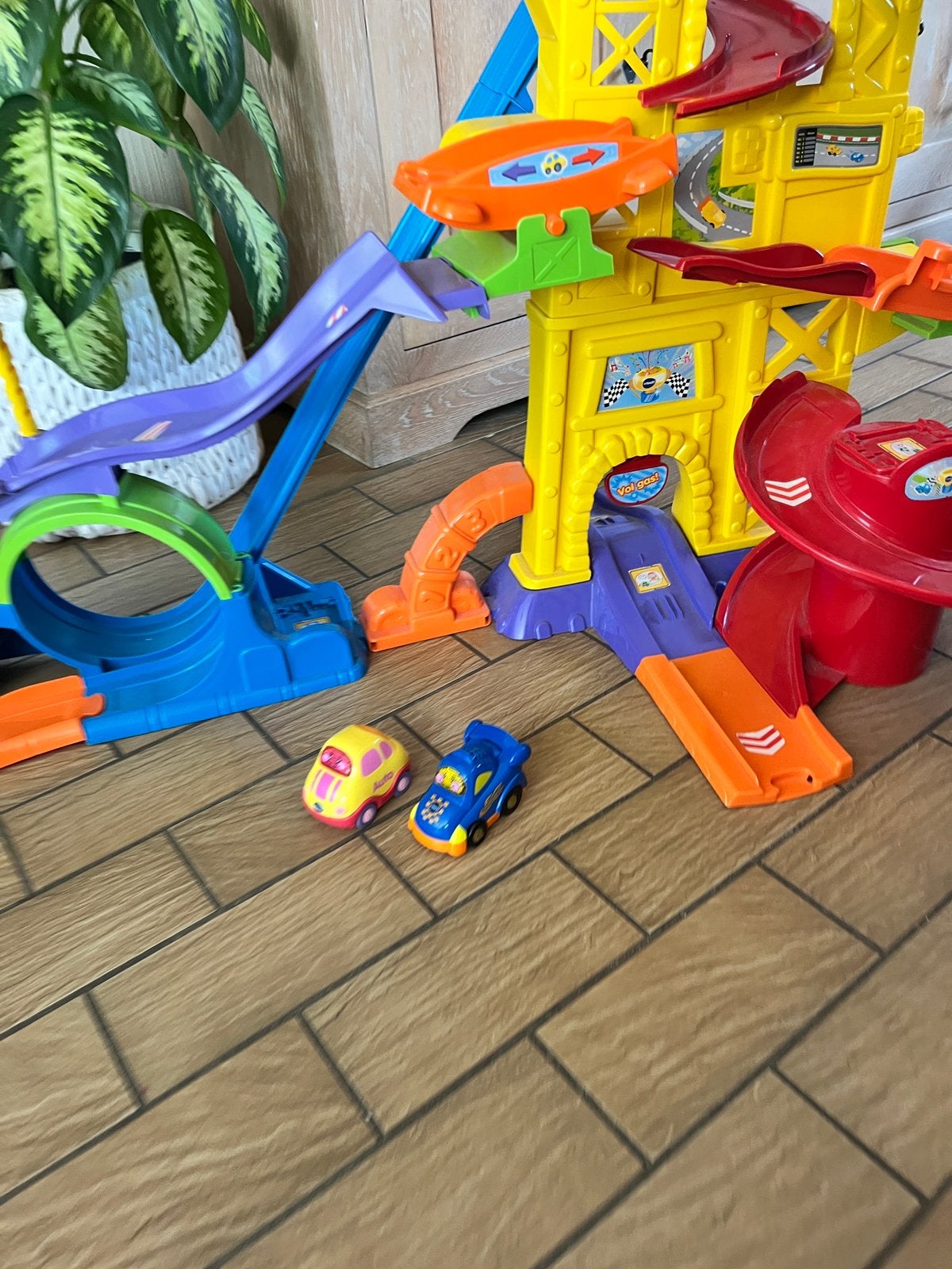 Vtech toet toet auto’s pretpark, Ophalen of Verzenden, Gebruikt