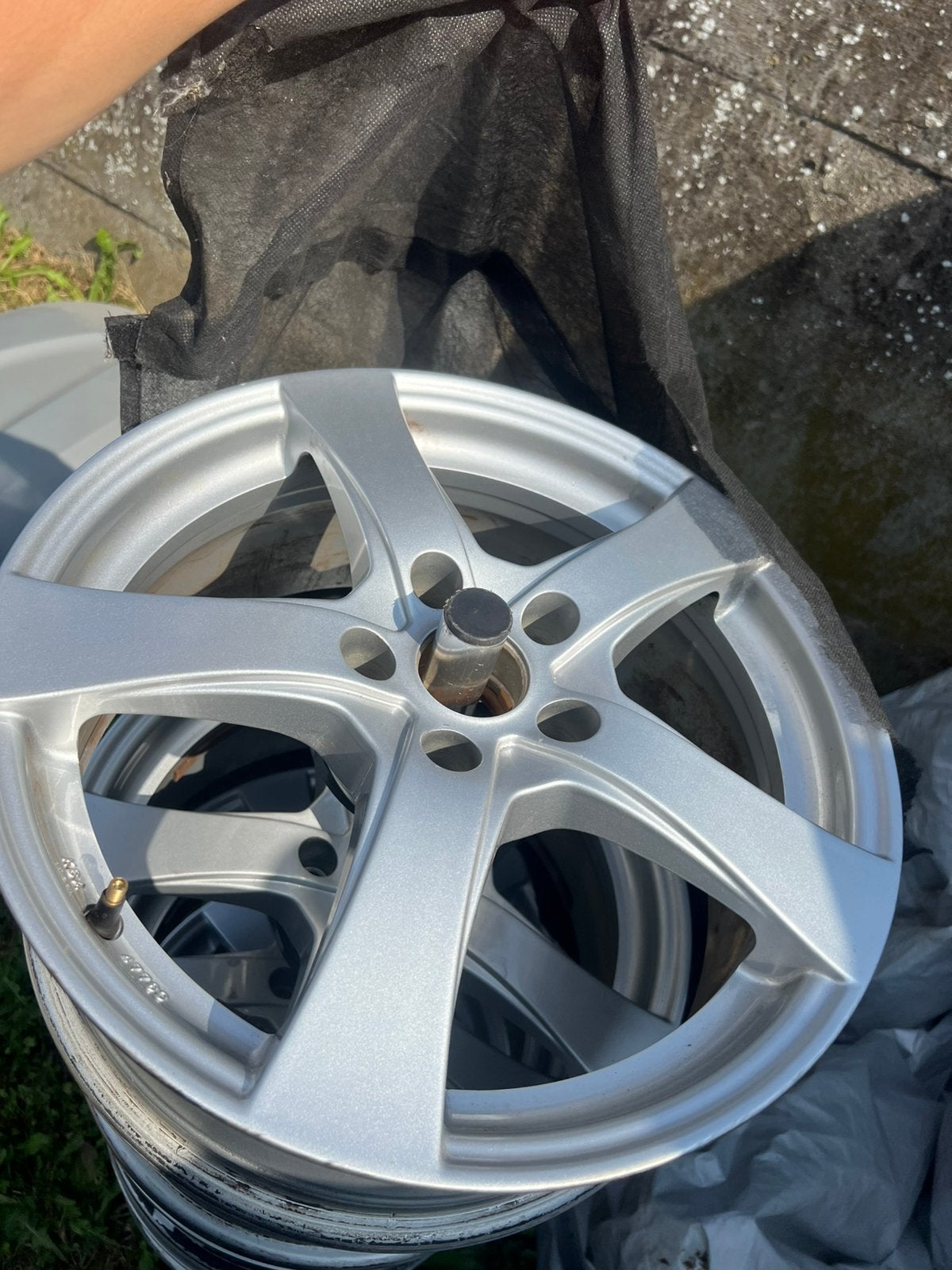 VW velgen, Auto-onderdelen, Banden en Velgen, Velg(en), All Season, 17 inch, Overige, 225 mm, Overig, Ophalen