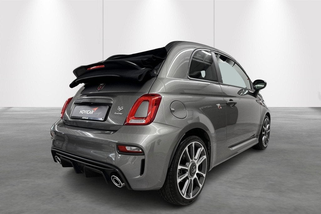 Abarth 500C 1.4 T-Jet 595 121kW Turismo, Voorwielaandrijving, 4 zetels, Stof, Gebruikt