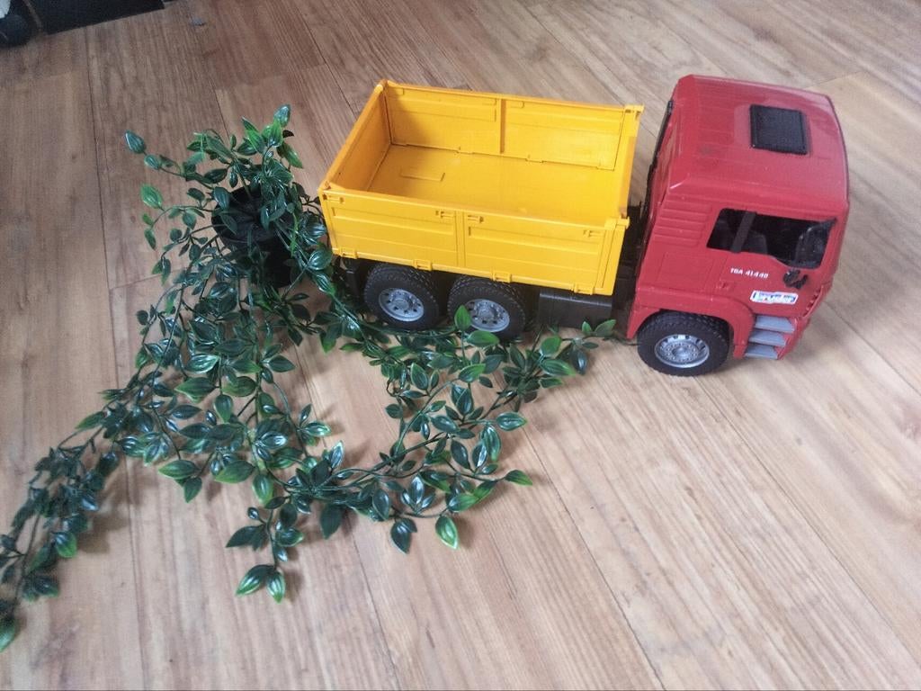 Bruder MAN TGA 41.440 vrachtwagen, Ophalen of Verzenden, Gebruikt