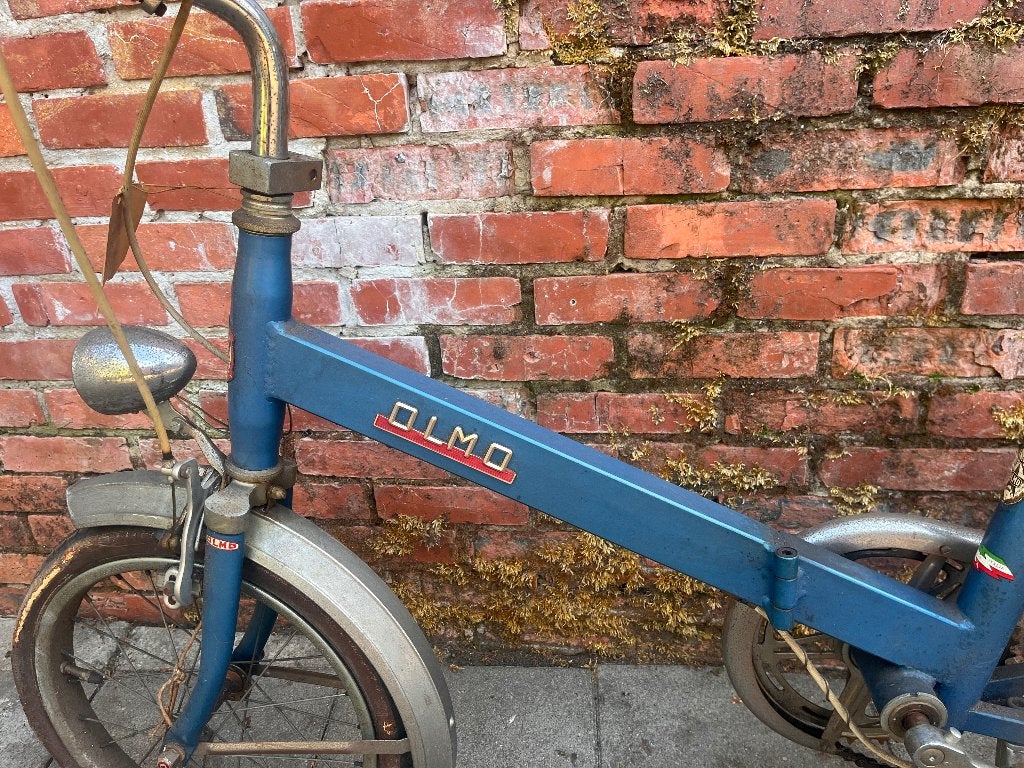 Oude plooifiets, Fietsen en Brommers, Fietsen | Vouwfietsen, Ophalen, Gebruikt, Dames, Overige merken