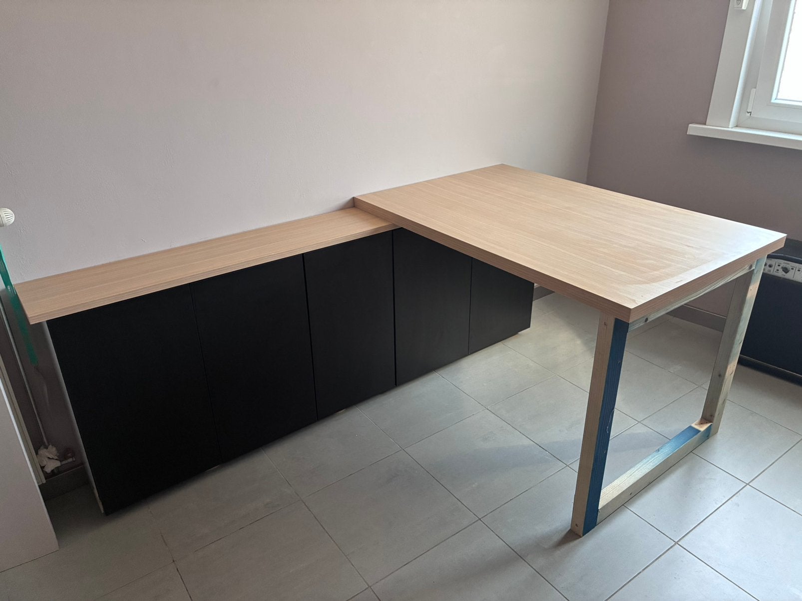 Bureau mural (incomplet) - Wandbureau (niet compleet), Ophalen, Demontabel, Gebruikt, 120 cm