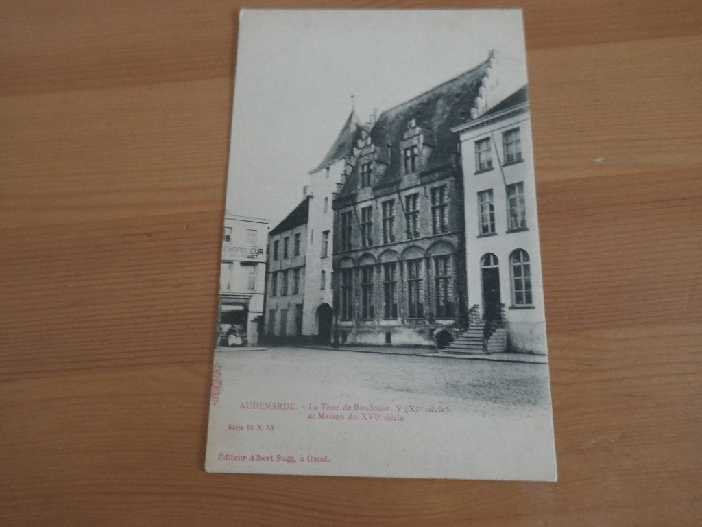 oudenaarde audenarde la tour de baudouin, Verzenden, Ongelopen, Oost-Vlaanderen
