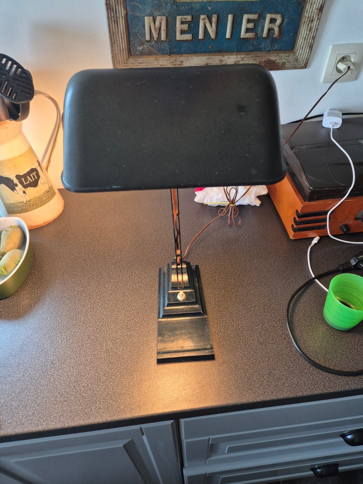 Lampe de bureau  erpe, Ophalen