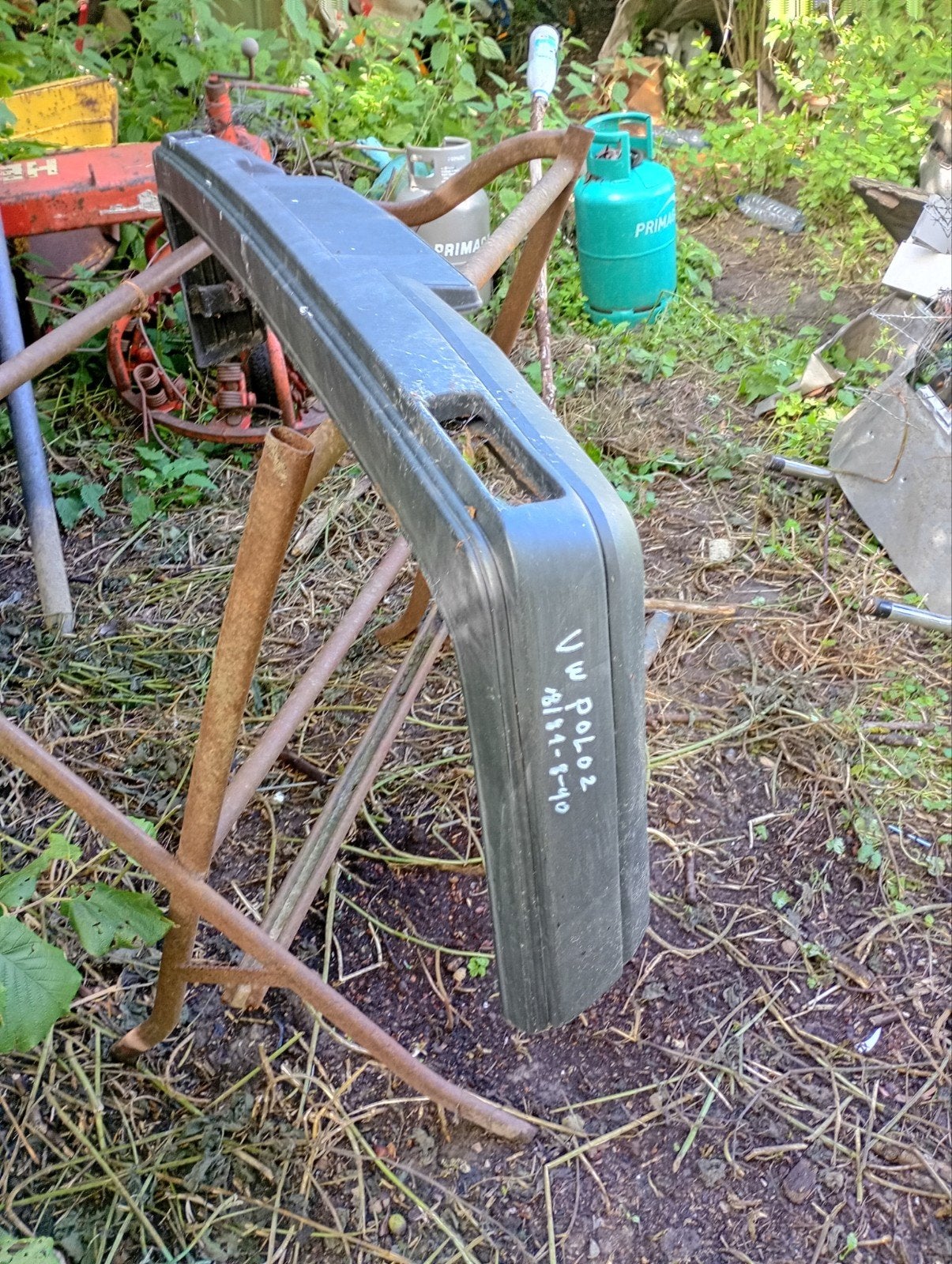 Voor bumper VW polo 2, Ophalen, Voor, Bumper