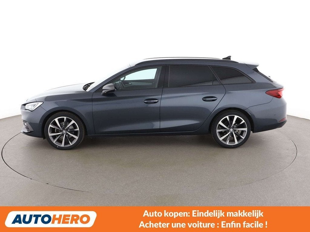 SEAT Leon 1.5 TSI ACT FR (année de construction 2020), Autos, Seat, Argent ou Gris, Euro 6, 5 portes, 96 kW