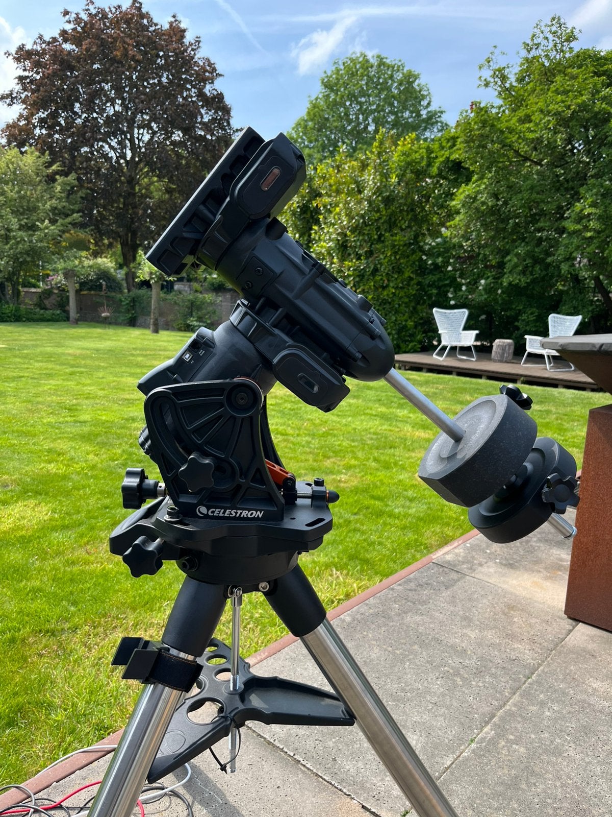 Celestron CGX, Audio, Tv en Foto, Ophalen, Zo goed als nieuw, Met statief