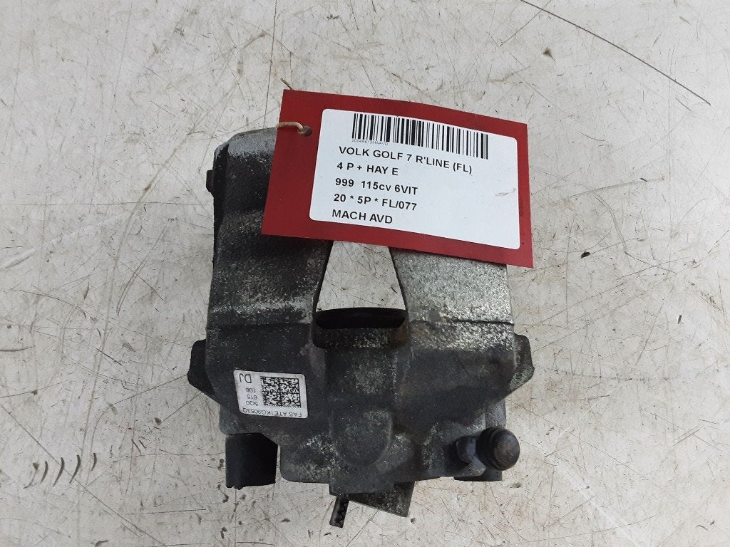 ETRIER DE FREIN AVANT DROIT Golf VII (AUA) (5Q0615106DJ), Volkswagen, Volkswagen AG, Utilisé, Kundenbetreuung@volkswagen.de