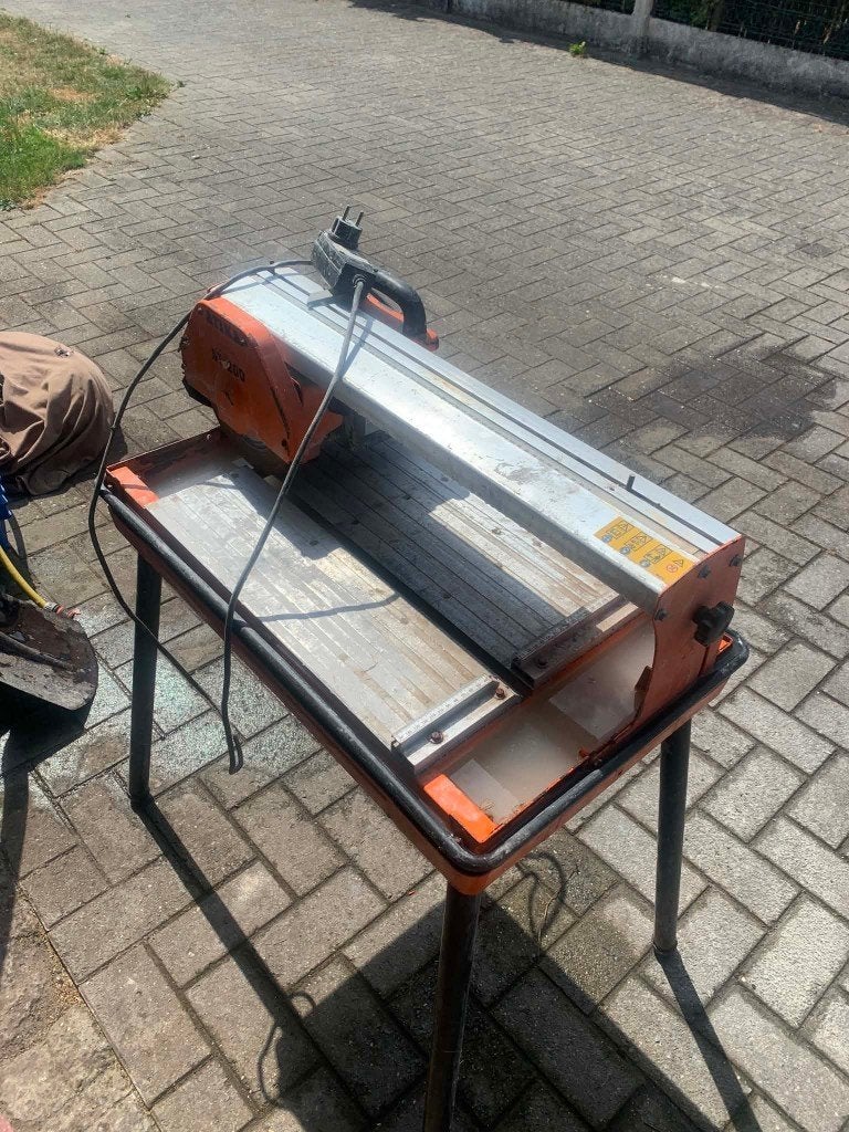 water tegelzaagmachine, Ophalen, Gebruikt, Overige typen, Atika