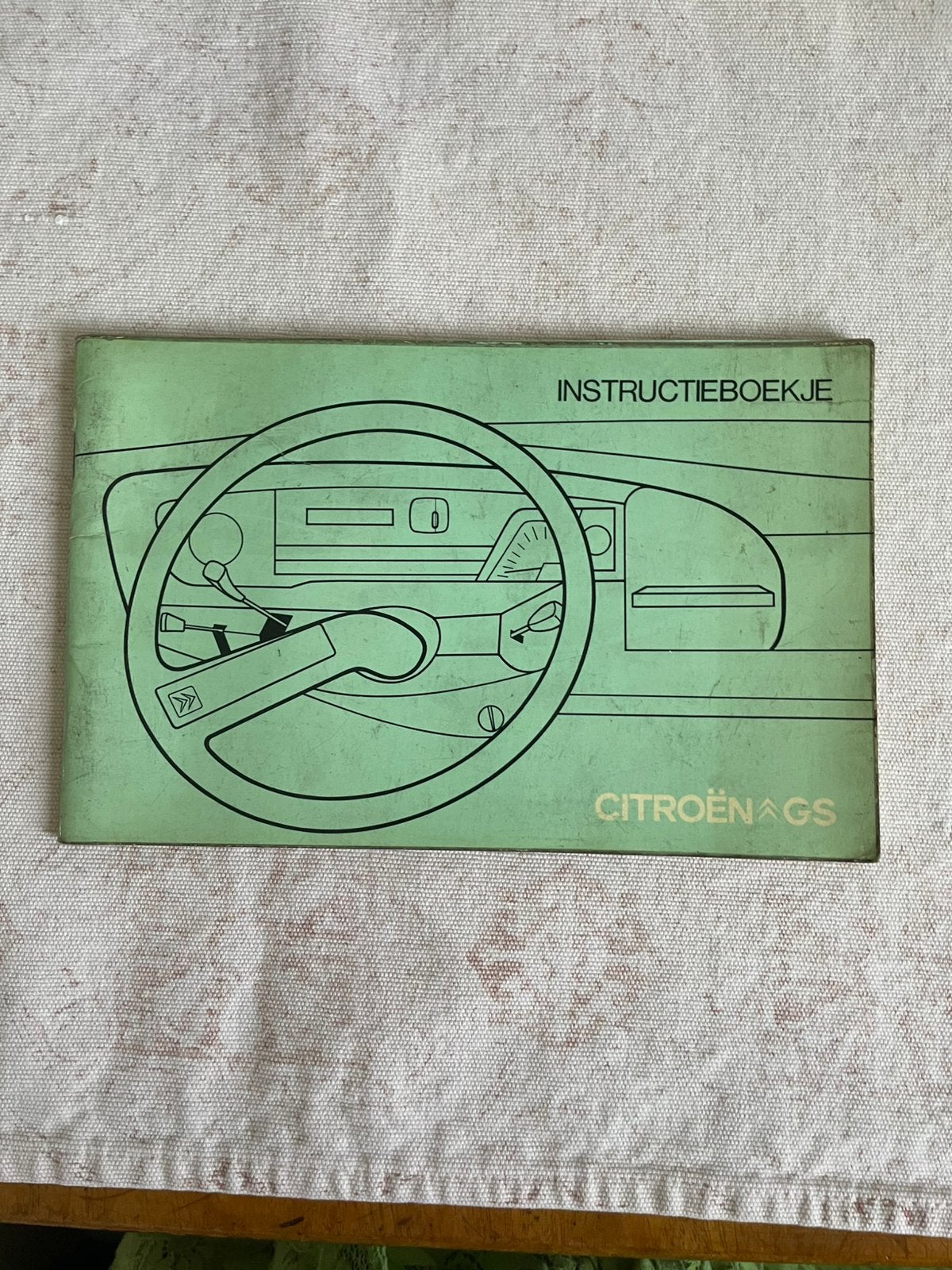 Citroen GS : 1974 instructieboekje, Autos : Divers, Modes d'emploi & Notices d'utilisation, Enlèvement