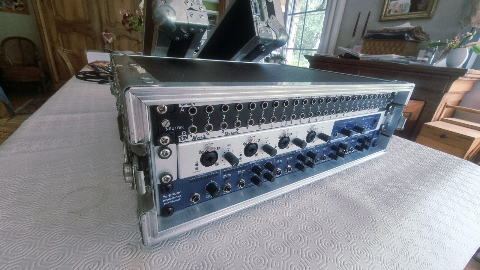 Fireface 802 RME + mixer/Amp + flightcase, Musique & Instruments, Enlèvement