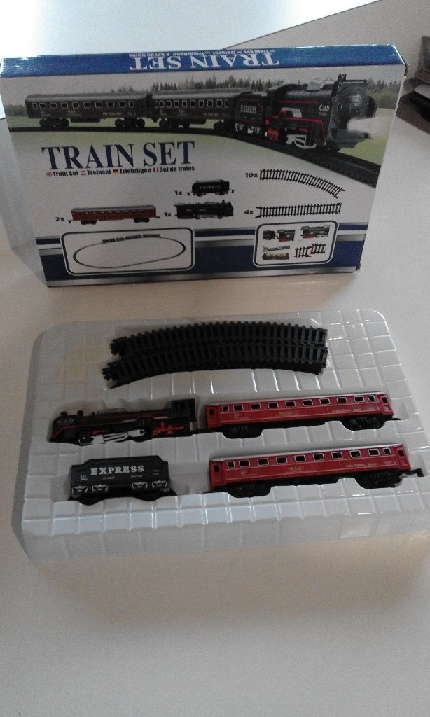 Treinset Toytoys, Kinderen en Baby's, Speelgoed | Thomas de Trein, Ophalen of Verzenden, Zo goed als nieuw