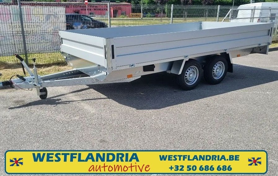 Plateauwagen 2700kg/400cm PROMOTIE, Ophalen, Nieuw