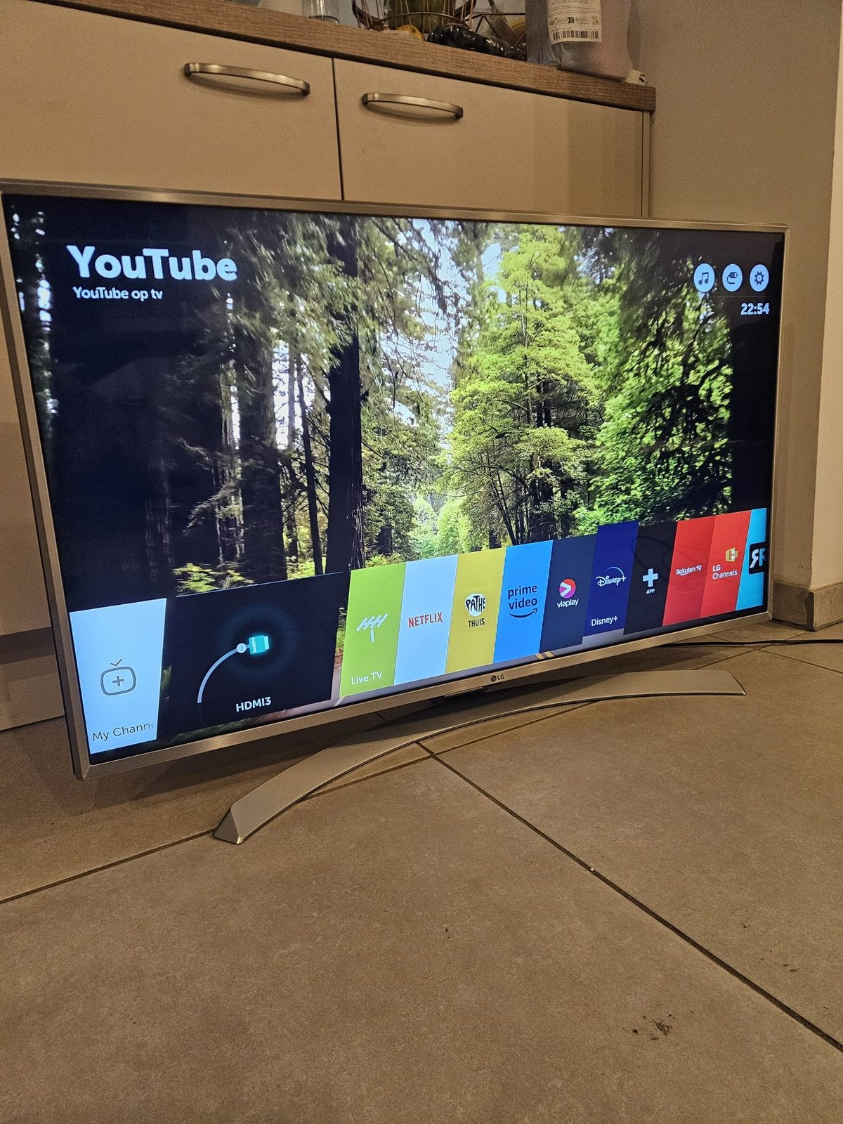 LG 43 4K Smart TV, LED, Ophalen of Verzenden, Zo goed als nieuw, LG