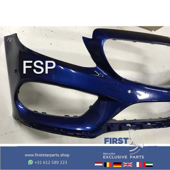 W205 43 AMG Voorbumper Mercedes C Klasse 2014-2018 C43, Utilisé, -, Avant, -