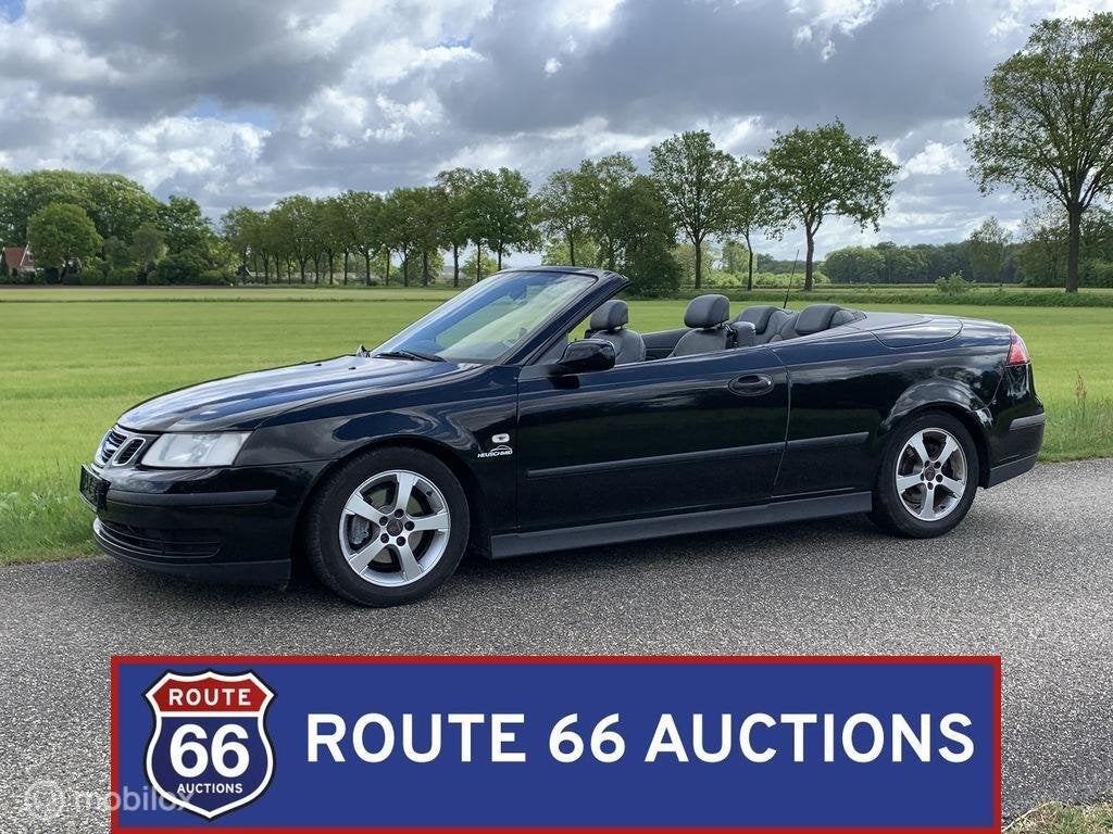 Saab 9-3 Turbo Cabriolet | 2005 | Route 66 Auctions, Autos, Saab, Achat, Entreprise, Boîte manuelle, Autre carrosserie