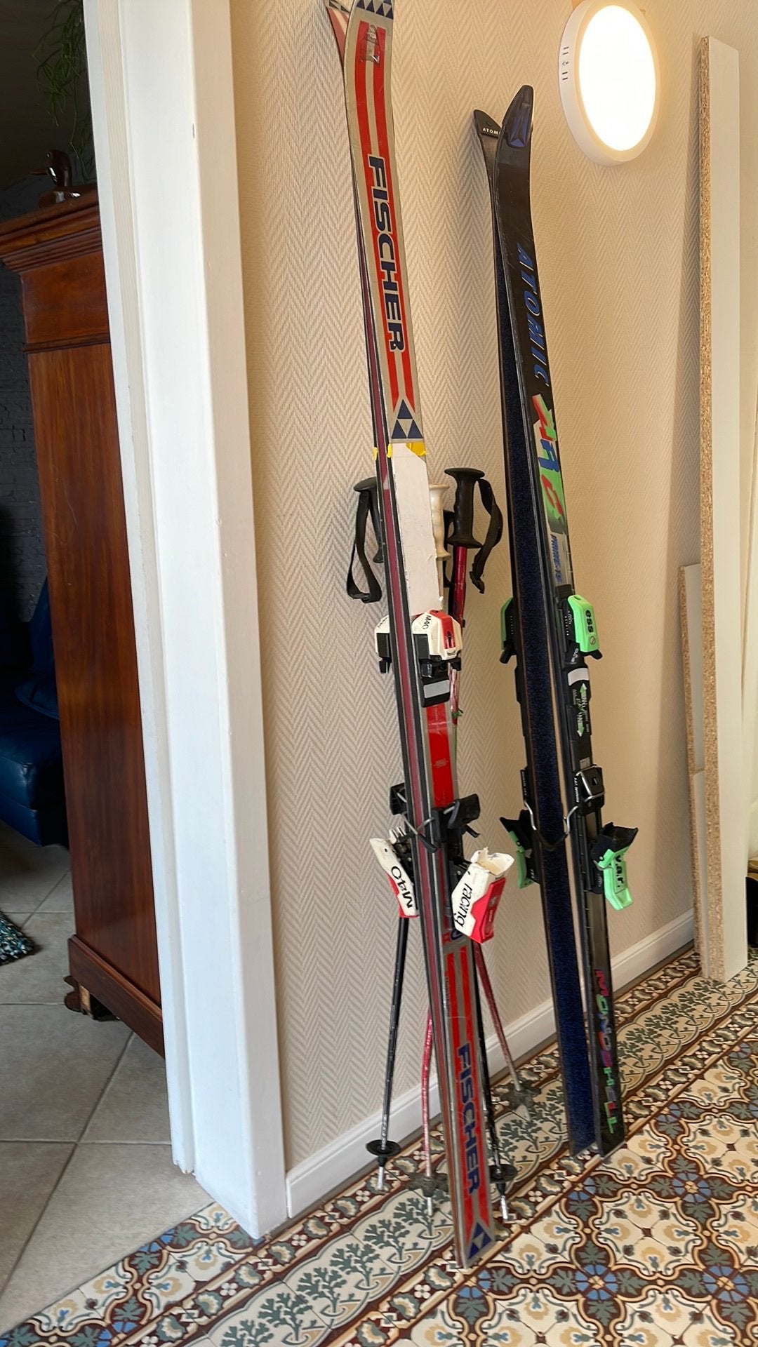 Skis pour Décoration, Enlèvement, Utilisé, Ski, Skis