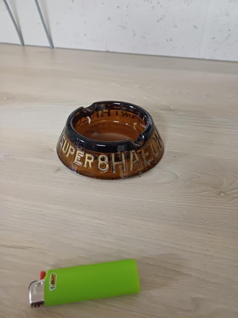 Asbak super 8 haecht, Verzamelen, Ophalen of Verzenden