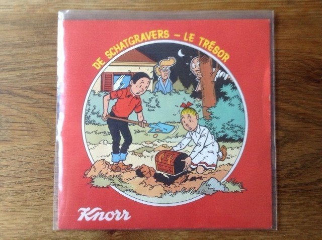 single flexidisc suske & wiske, En néerlandais, Enlèvement ou Envoi, Housse de protection extérieure, 7 inch