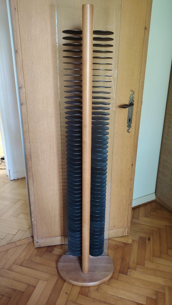 Étagère pour CD, Maison & Meubles, Accessoires pour la Maison | Étagères pour CD & DVD, Utilisé, CD, 75 à 150 disques, Bois, Enlèvement