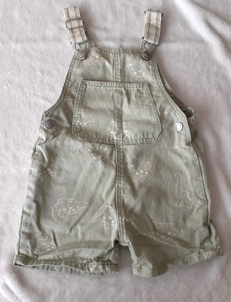 Baby broek groene dino tuinbroek Primark 86, Ophalen of Verzenden, Nieuw, Jongetje of Meisje, Broekje