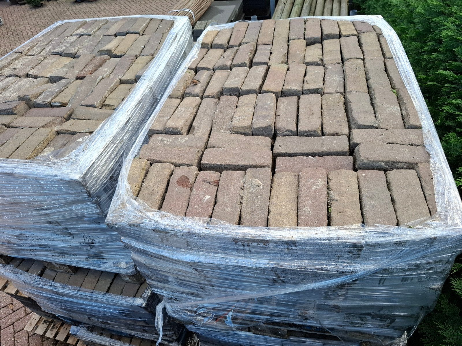 36m² oud gebakken dikformaten/7duimers, Enlèvement, Briques