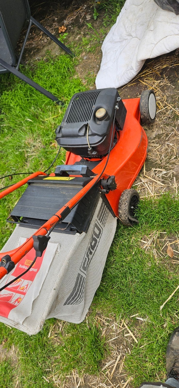 Sabo grasmachine zie beschrijving, Ophalen