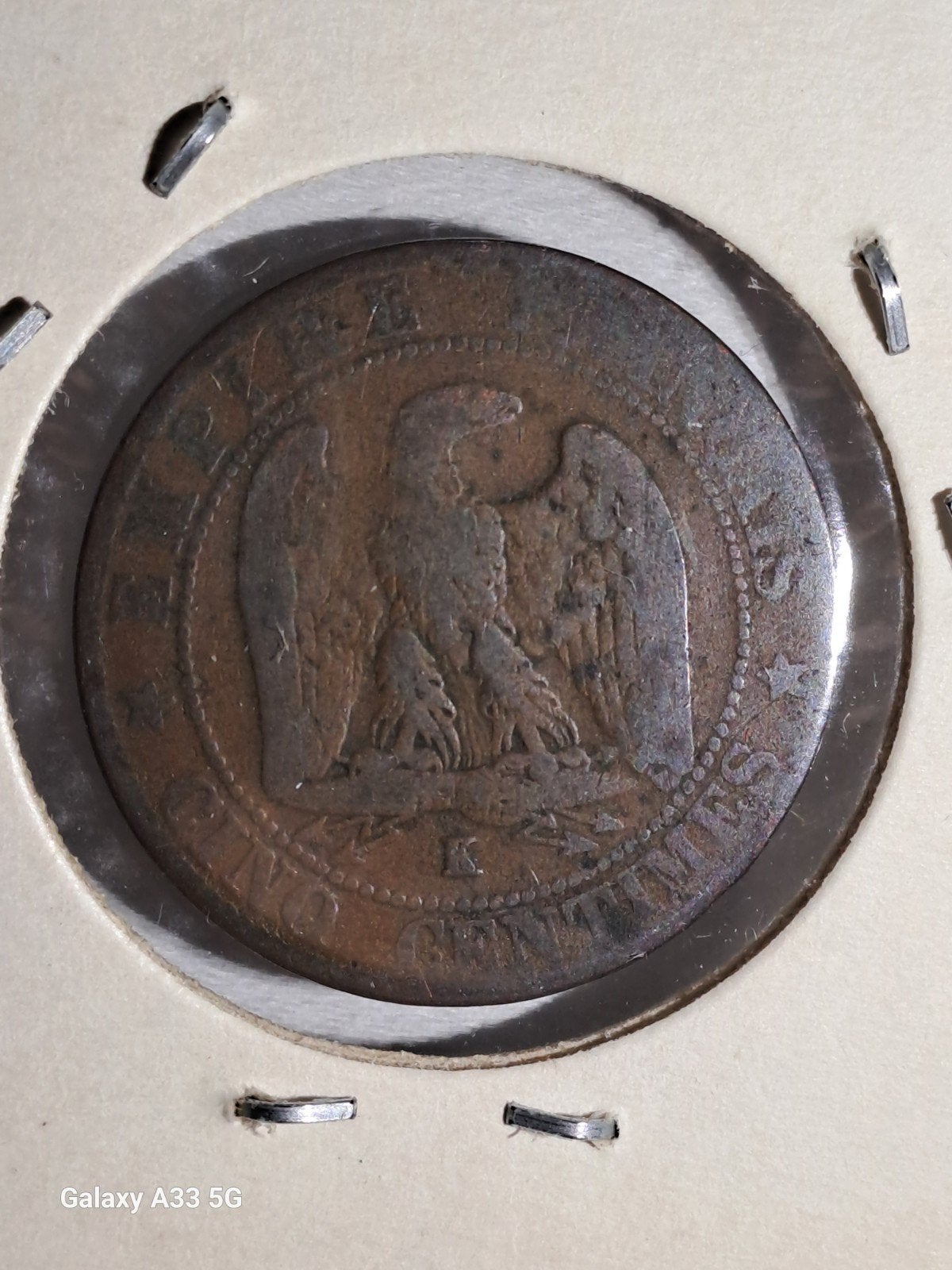 Françe-Napoléon-5 centimes 1861k, Enlèvement ou Envoi, France, Monnaie en vrac