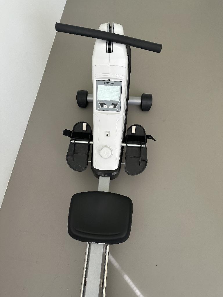 Kettler rowing machine, Sport en Fitness, Fitnessmaterialen, Ophalen, Zo goed als nieuw, Rug, Overige typen