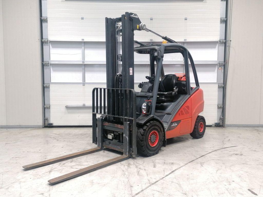 LINDE H30T-02, 3000 tot 4000 kg, LPG, Heftruck, LINDE