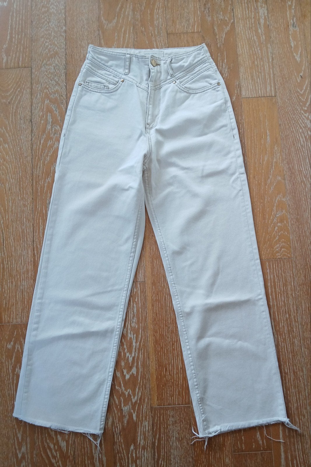 Witte jeans broek, Wit, Ophalen of Verzenden, Zo goed als nieuw, Relevation
