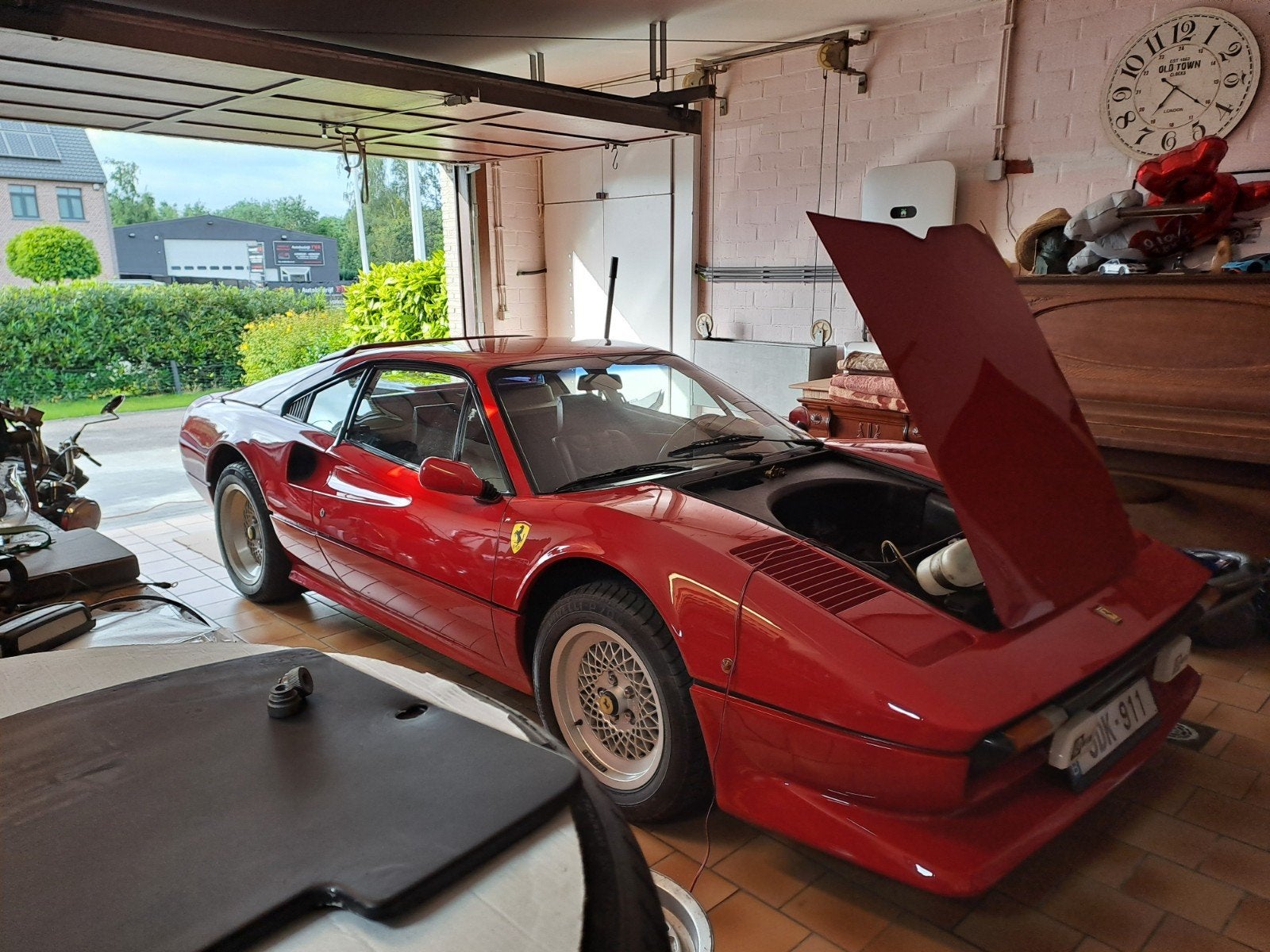Jantes Ferrari 308 16 pouces, Autos : Pièces & Accessoires, Pneus & Jantes, Enlèvement, 16 pouces, Pneu(s)