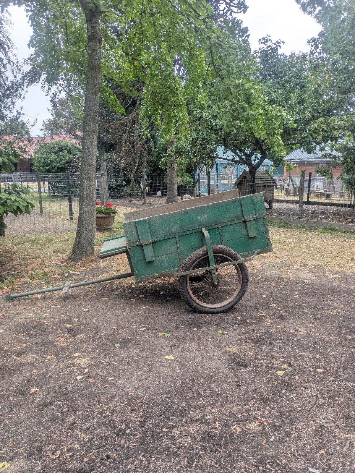Oude kar, Enlèvement